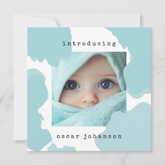 Anúncio do Aqua Watercolor Baby (Frente)