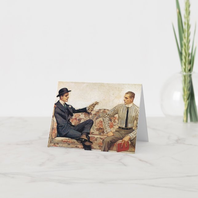 Anúncio do Arrow Collar, 1912 por Leyendecker (Frente)