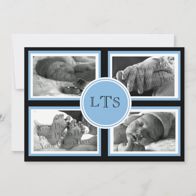 Anúncio do Baby Boy (Frente)