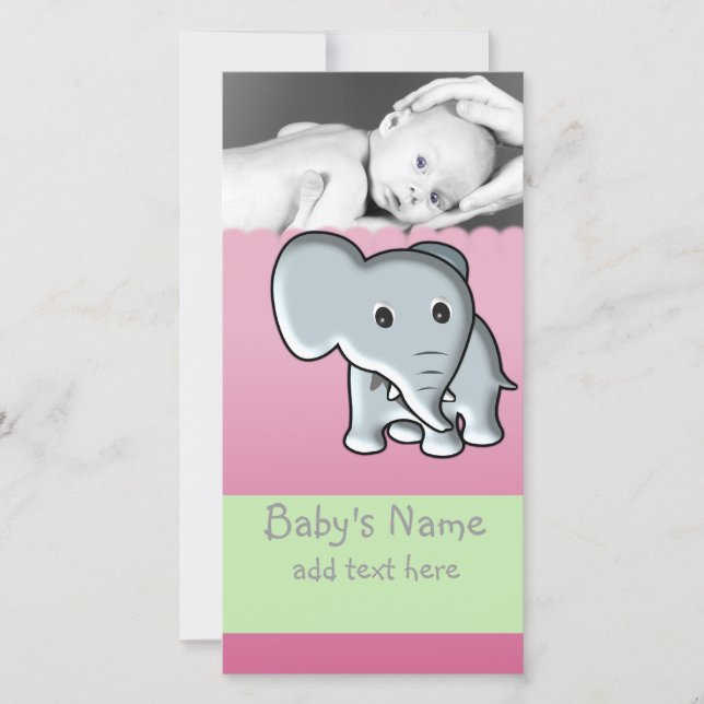 Anúncio do Baby Elephant (Frente)