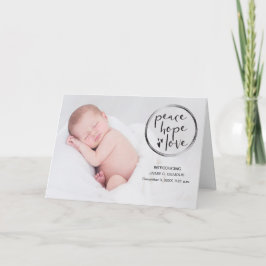 Anúncio do bebê, Primeiro Natal, Personalizado