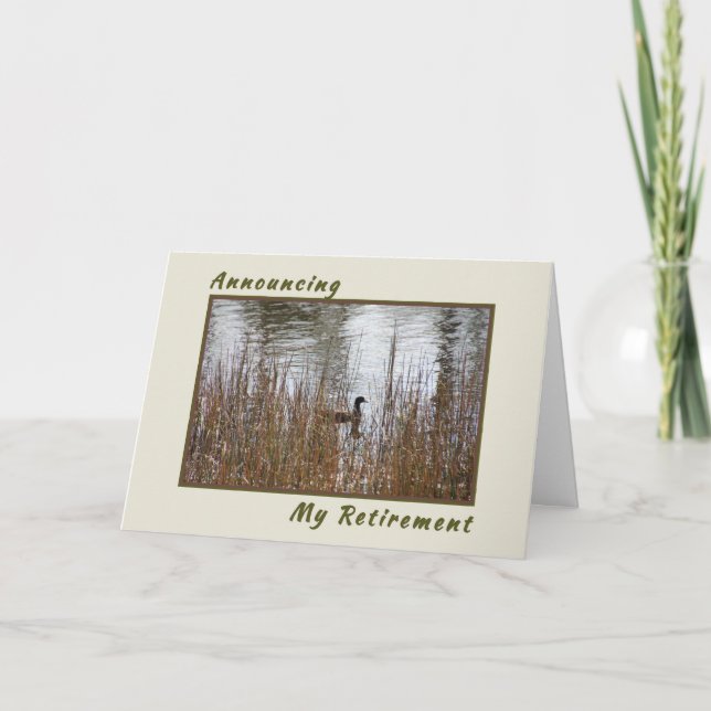 Anúncio do Cartão de Reforma, Ligação Natureza com (Frente)