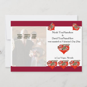 Anúncio do casamento dos namorados de Las Vegas