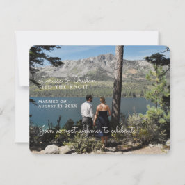 Anúncio do casamento Salvar a Data