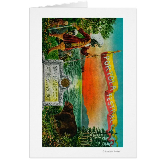 Anúncio do Festival Portola (explorador) (Frente)