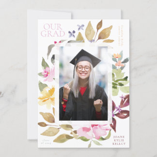Anúncio do Formando da Escola Florals Pintado