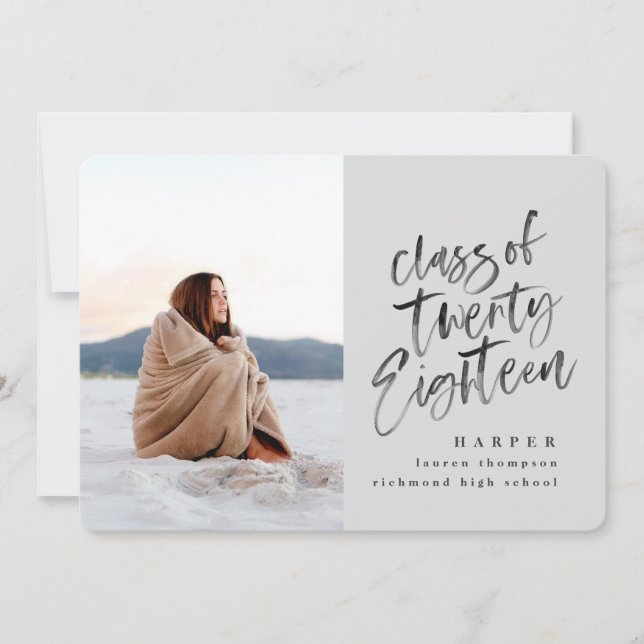 Anúncio do formando de 2018 (Frente)