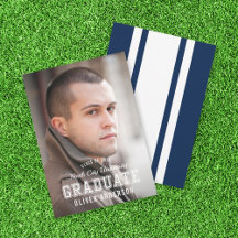 Anúncio do Formando de Foto Varsity para Cor Editá