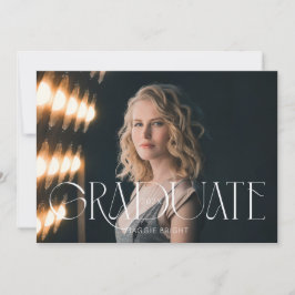 Anúncio do formando moderno