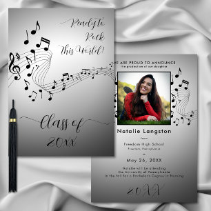 Anúncio do Formando Rock Black White