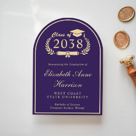 Anúncio do Formandos Roxo de Fotografia em Arch