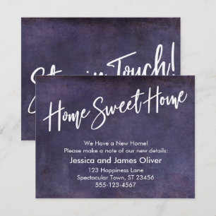 Anúncio do Home Sweet Home Grunge Purple