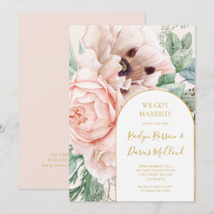 Anúncio do Lush Floral Garden Pastel Elopement