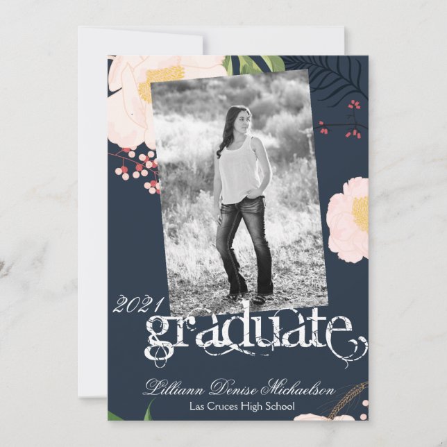 Anúncio do Mais velho 5x7 Pink Cosmos no Marinho (Frente)