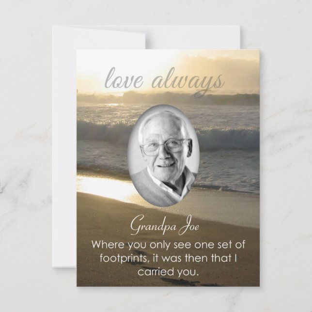 Anúncio do Memorial de Praia Ponto de Pegadas do S (Frente)