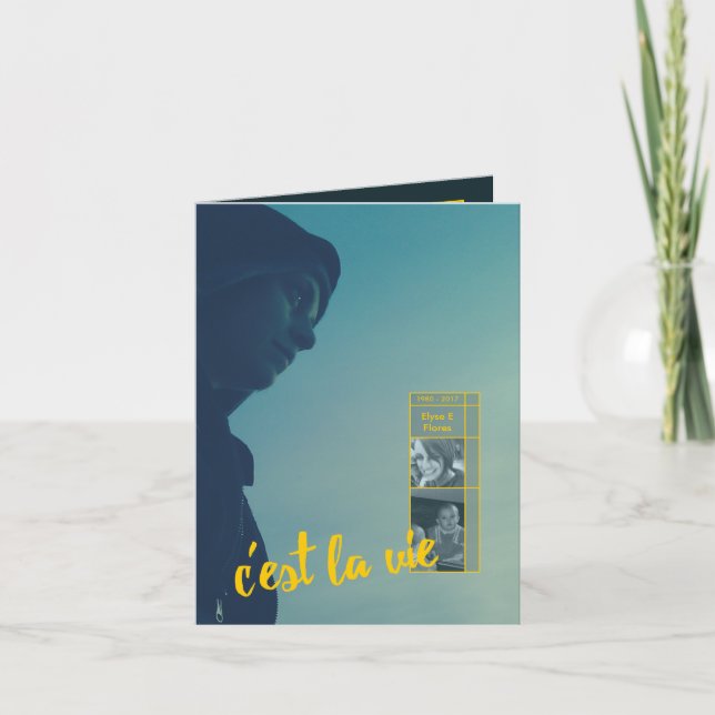 anúncio do memorial do c'est la vie (Frente)