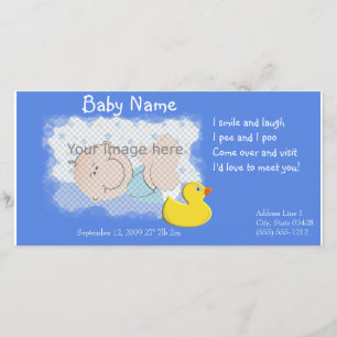 Anúncio do nascimento