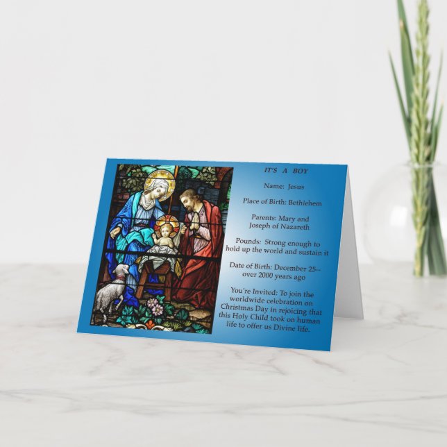 Anúncio do nascimento de Jesus (Frente)