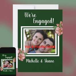 Anúncio do Noivado de Fotografias