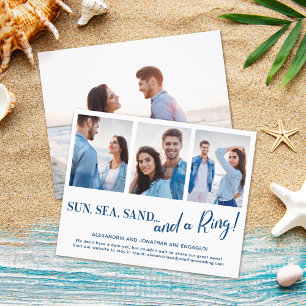 Anúncio do Noivado de praia de fotos nº 4