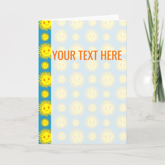 Anúncio do padrão de face amarelo (Frente)