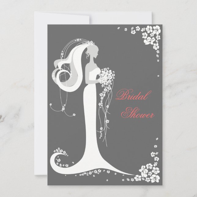 Anúncio do Partido Chá de panela Elegante (Frente)