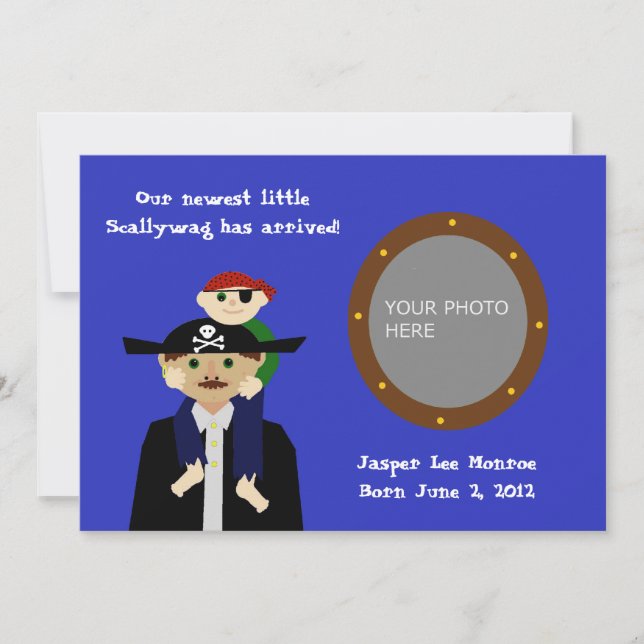 Anúncio do Pirate Baby (Frente)