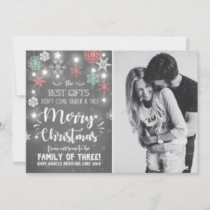 Anúncio do quadro relativo à gravidez no Feliz Nat