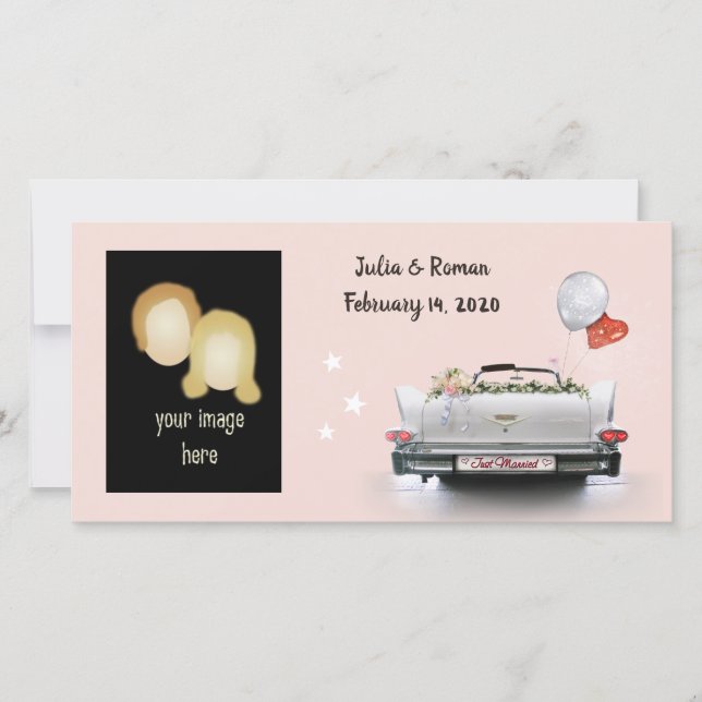 Anúncio do recem casados (personalizável) (Frente)