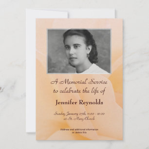 Anúncio do Serviço Memorial