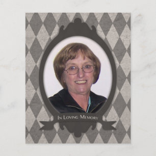 anúncio do serviço memorial