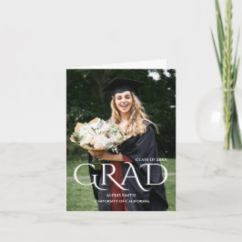 Anúncio Dobrado de Graduado Universitário Minimali