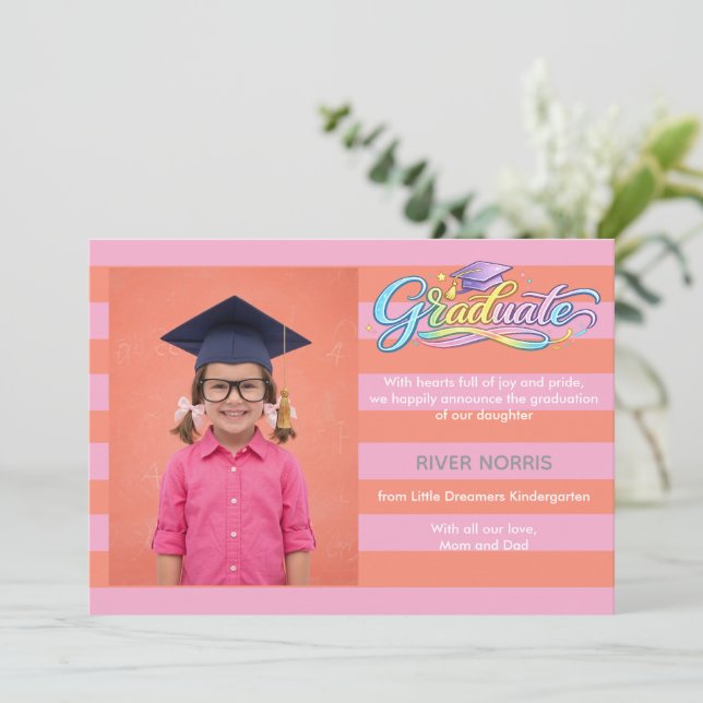 Anúncio Doce de Graduação  (Em pé/Frente)
