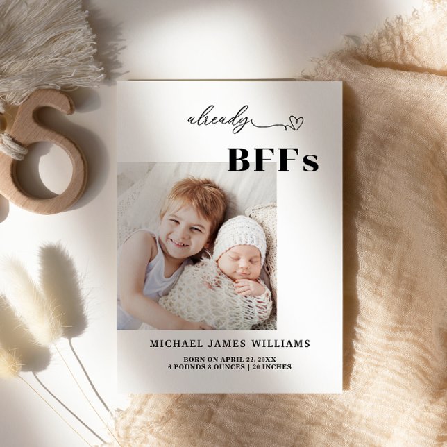 Anúncio Doce Minimalista Já Bebê BFFs (Criador carregado)