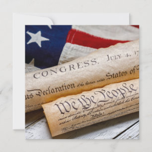 Anúncio Documentos fundadores dos EUA