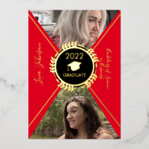 Anúncio Dourado de gradação geométrica