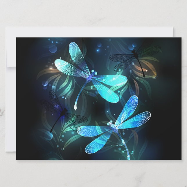 Anúncio Dragonflies de lago (Frente)