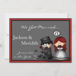 Anúncio Dramático de Elopemento de Palco