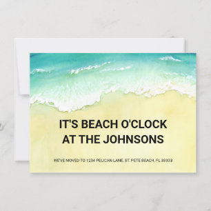 Anúncio É Beach O'Clock no nosso novo movimento