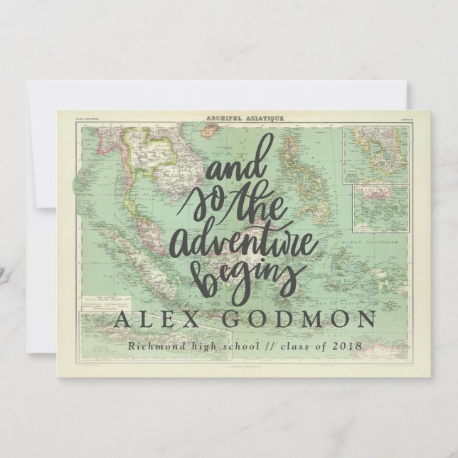 Anúncio E então a aventura começa (Frente)