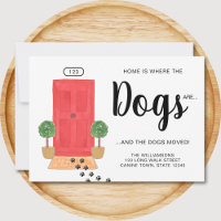 É Onde Os Cachorros Estão Se Movendo