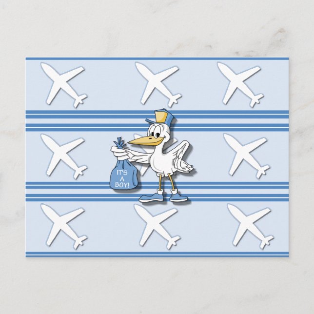 Anúncio É um cartão postal de menino (Frente)