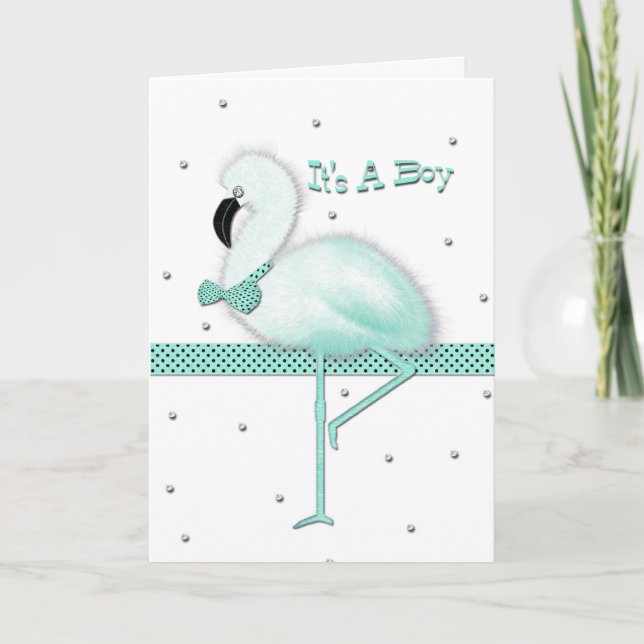 Anúncio É um menino! (Frente)