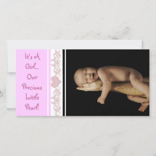 Anúncio É uma garota... Nossa pérola Precioso