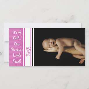 Anúncio É uma garota... Nossa pérola Precioso