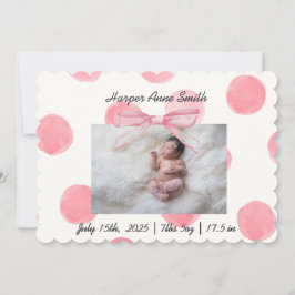 Anúncio É uma menina 