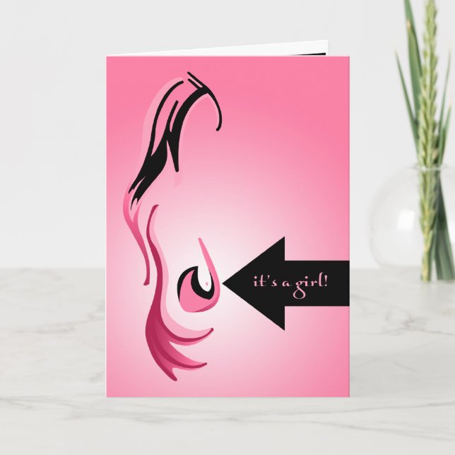 Anúncio é uma menina! : mulher do markdrawn (Frente)