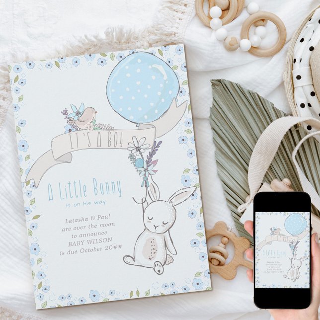 Anúncio É uma "Pequena Coelhinha" e "Azul" Gravidez (Criador carregado)