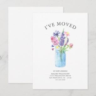 Anúncio Elegante Ive Moved Watercolor Floral