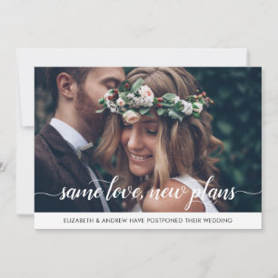 Anúncio Elegante Mesma Ama Novos Planos Mudança de Data Fo